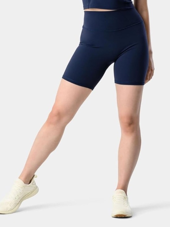 Kamo Fitness Pants - Kamo Fitness Serenity Shorts High Waisted 6" Inseam No Front Seam